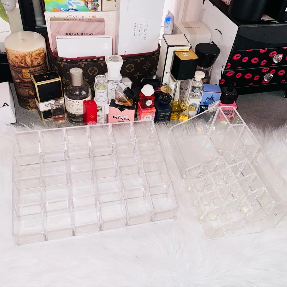 Acrylic Makeup Organizers | 2PCS